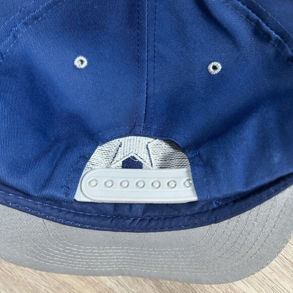 Vintage Dallas Cowboys‎ Hat Snapback NFL Football Logo 7 Blue Gray Cap - Picture 2 of 8